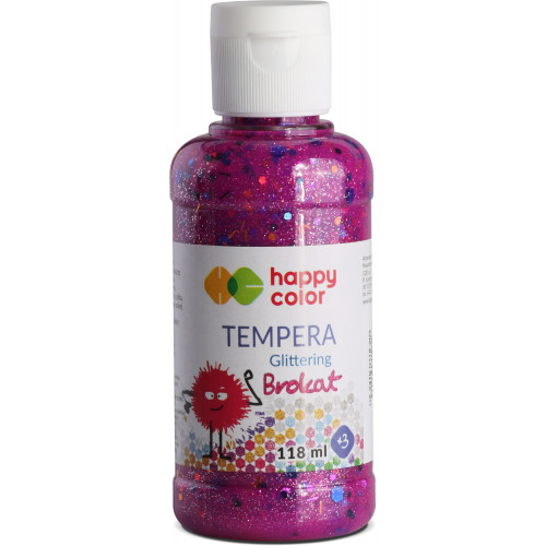 Farba_tempera_brokatowa_rozowa_Happy_Color