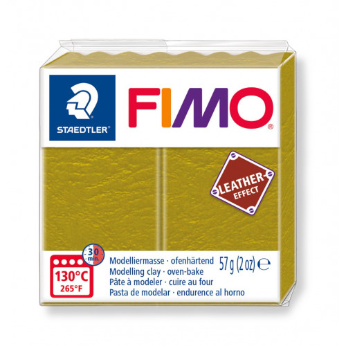 Masa_FIMO_leather_effect_oliwkowy Masa_FIMO_leather_effect_oliwkowy