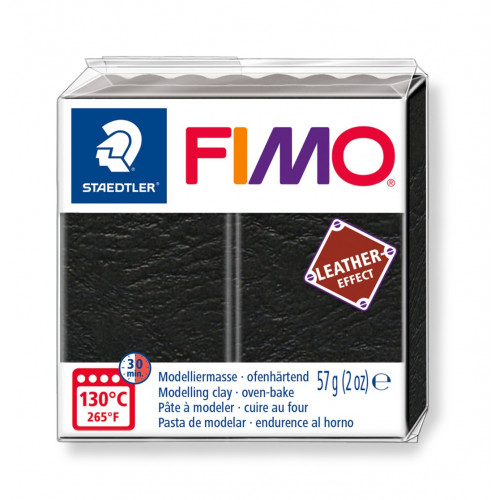 Masa_FIMO_leather_effect_czarny Masa_FIMO_leather_effect_czarny